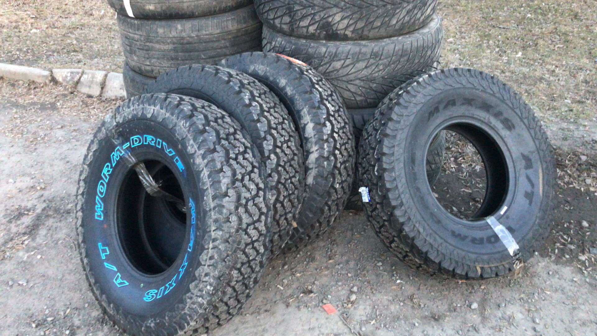 Максис ат 33/10.5/15 — Mercedes-Benz G-class (W463), 3 л., 1990 года ...