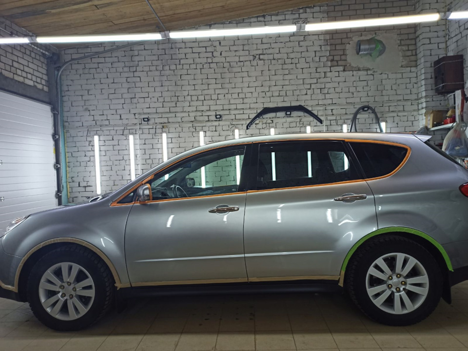 Покрытие керамикой — Subaru Tribeca B9, 3 л, 2005 года | стайлинг | DRIVE2