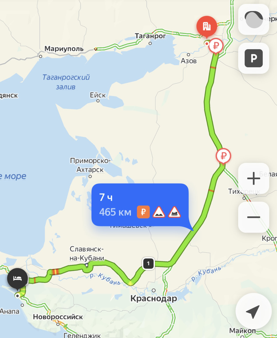 Поездка на Черное море. Часть 2. Обратно. — Renault Duster (1G), 2 л, 2013  года | путешествие | DRIVE2