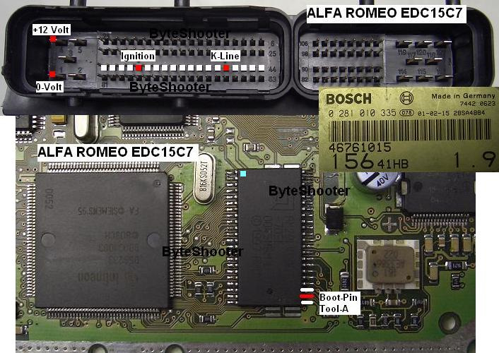 Edc15c0 подключение на столе