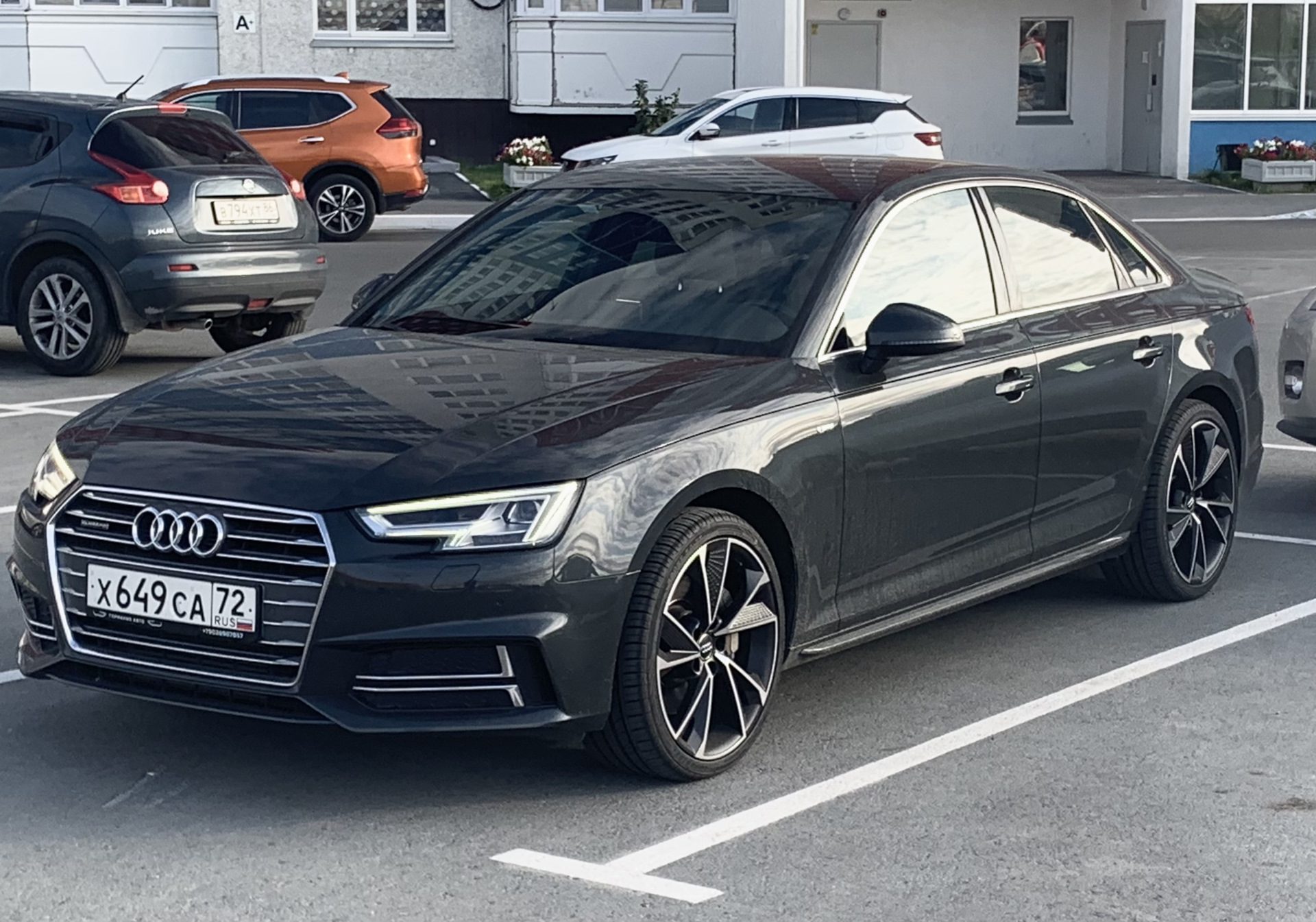 Антиджипинг и колеса — Audi A4 (B9), 2 л, 2016 года | стайлинг | DRIVE2