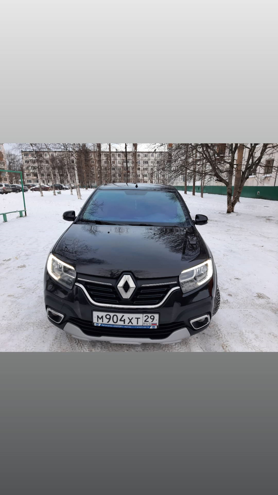 Тонировка лобового стекла в хамелеон и тонировка стоп сигналов. — Renault  Logan Stepway, 1,6 л, 2020 года | тюнинг | DRIVE2