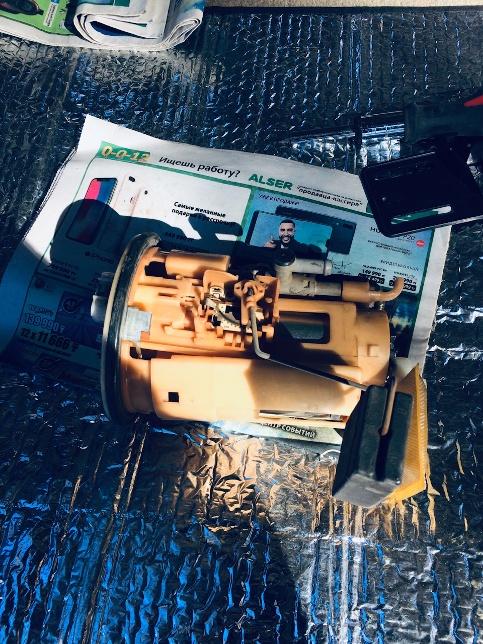 замена топливного фильтра в баке — Lexus RX (1G), 3 л., 1999 года ...