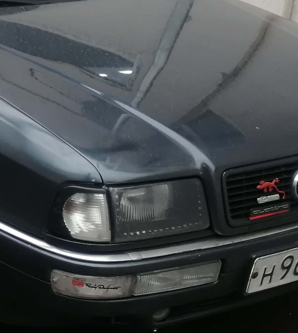 Отражатель ваз 2106 на ауди 90 — Audi 90 (B3), 2,3 л., 1990 года ...