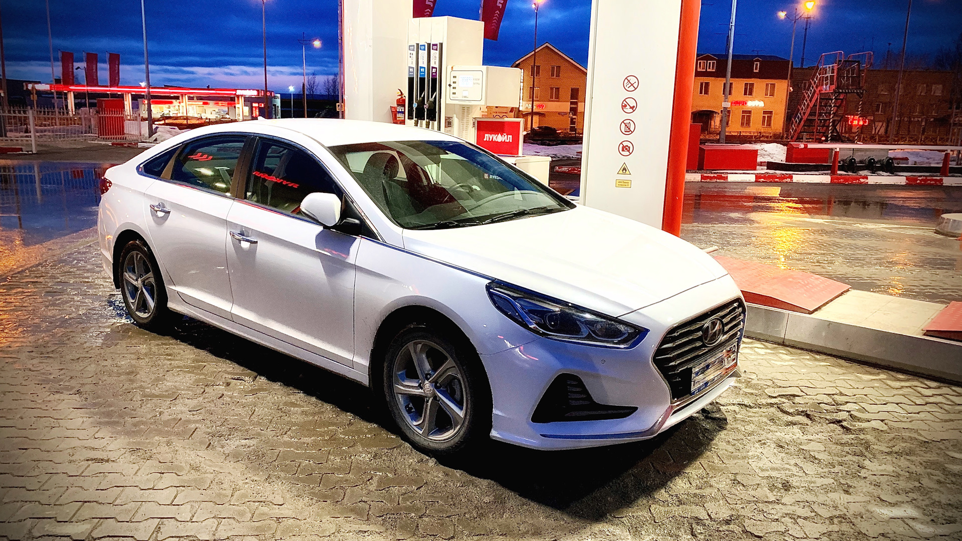 Hyundai Sonata VII (LF) 2.0 бензиновый 2018 | Огонь машина на DRIVE2