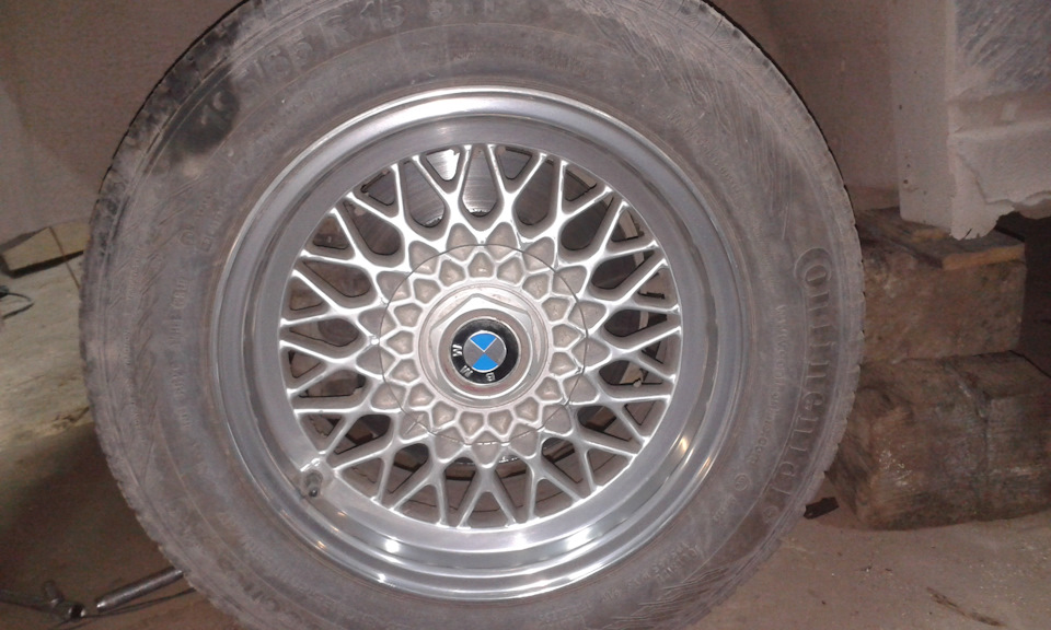 Сезонная замена колёс с приключениями… — BMW 5 series (E34), 2 л, 1992 ...