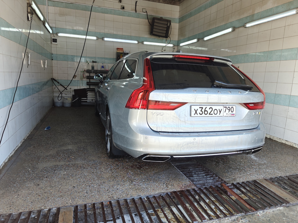 Детейлинг мойка кузова. — Volvo V90 (2G), 2 л, 2018 года | мойка | DRIVE2