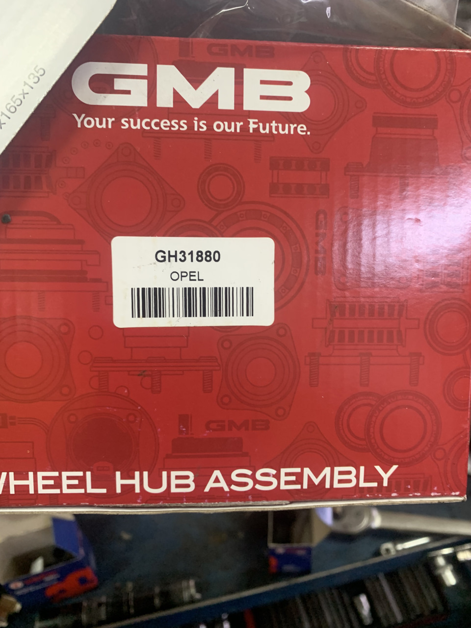 GH31880 СТУПИЦА ПЕРЕДНЯЯ (С АБС) GMB | Запчасти на DRIVE2