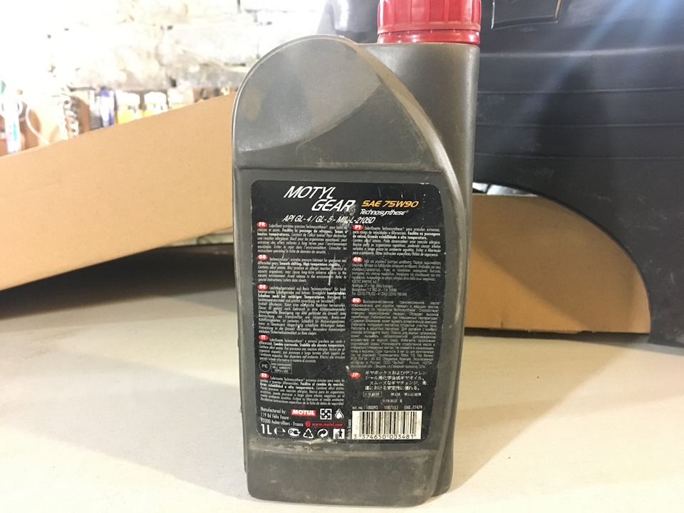 Какое масло лить в мкпп 5ст и редуктор? — Subaru Impreza WRX (GD, GG ...
