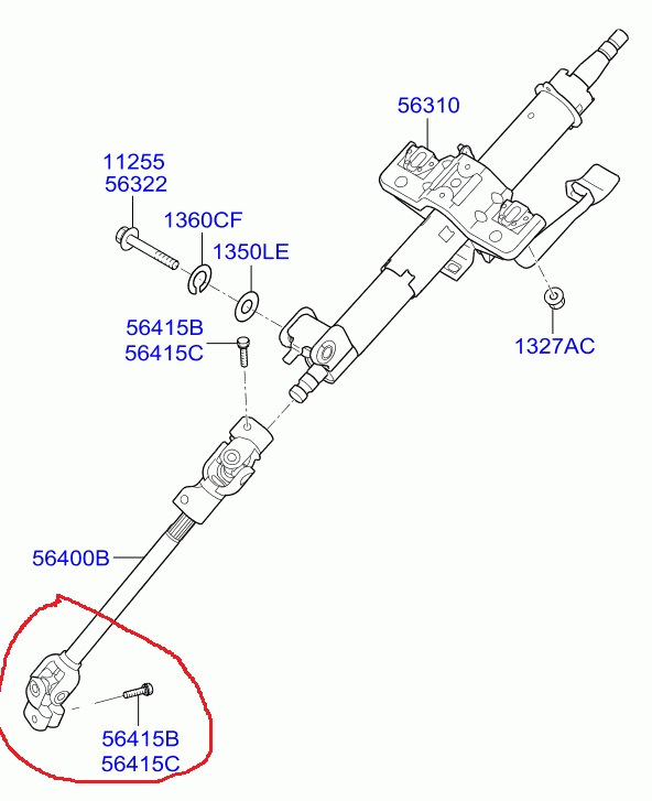 Замена рулевой рейки. — Hyundai Solaris (1G), 1,4 л, 2011 года | своими ...