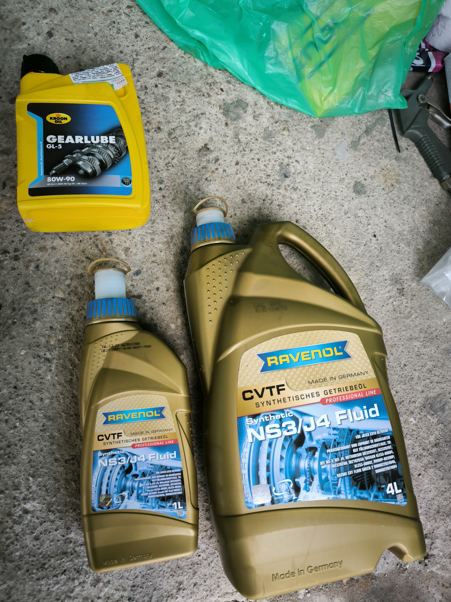 Масло Ravenol rn0720 и частичная замена в вариаторе ravenol ns3 ...