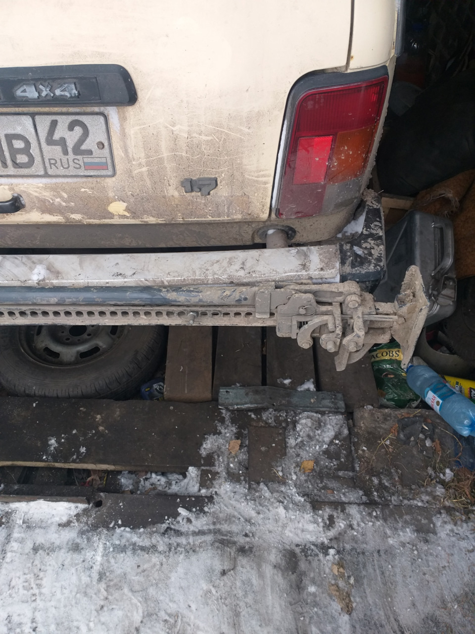 Реечный домкрат для Нивы — LADA 4x4 3D, 1,7 л., 1997 года | аксессуары ...