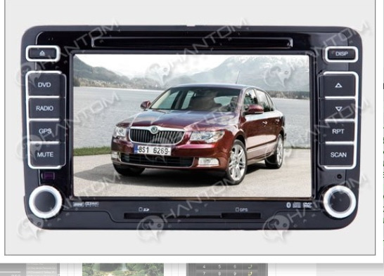 Прошивка магнитолы Phantom DVM-1822G IS — Volkswagen Tiguan (1G), 2 л ...