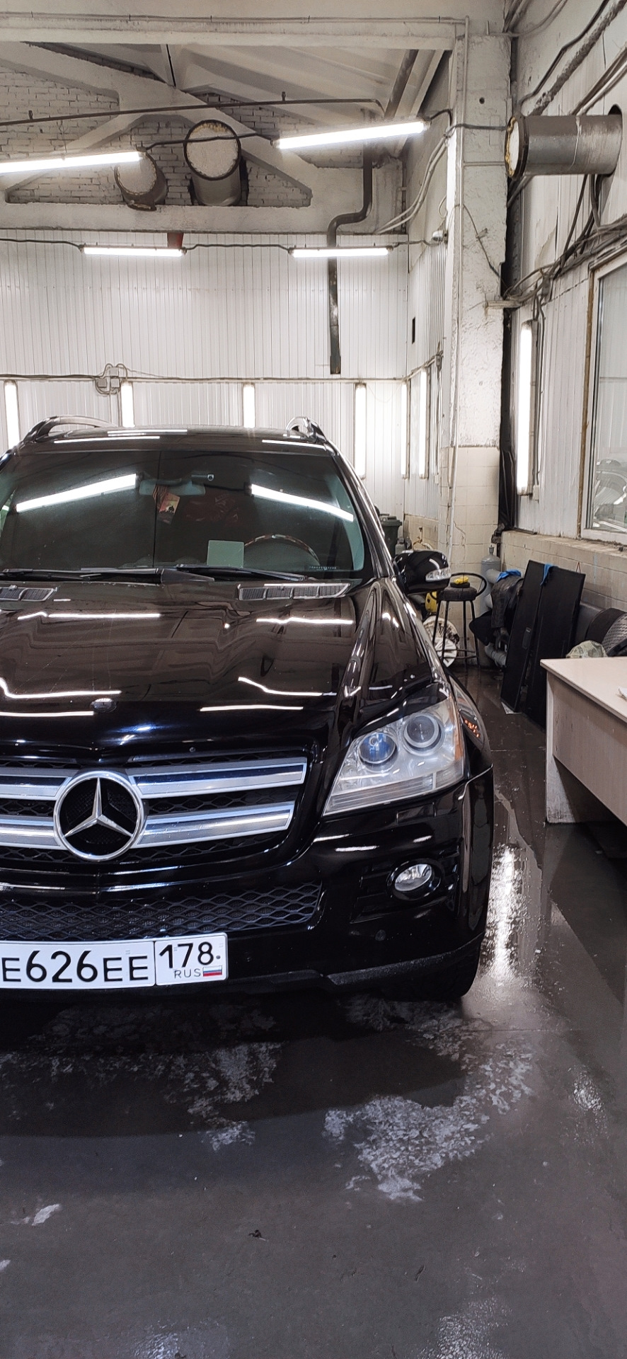 Полировка/Химчистка/Керамика — Mercedes-Benz GL-class (X164), 3 л, 2008  года | рейтинг и продвижение | DRIVE2