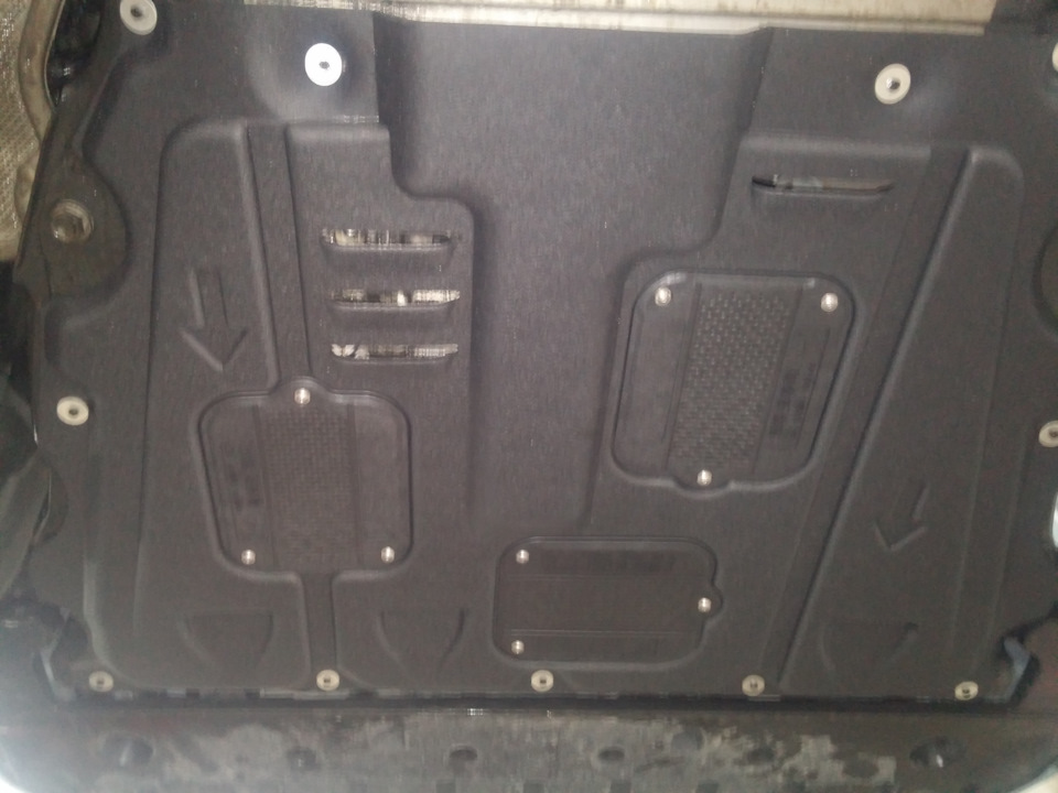 Защита двигателя — Ford Fusion (America) (2G), 2 л, 2013 года | визит ...