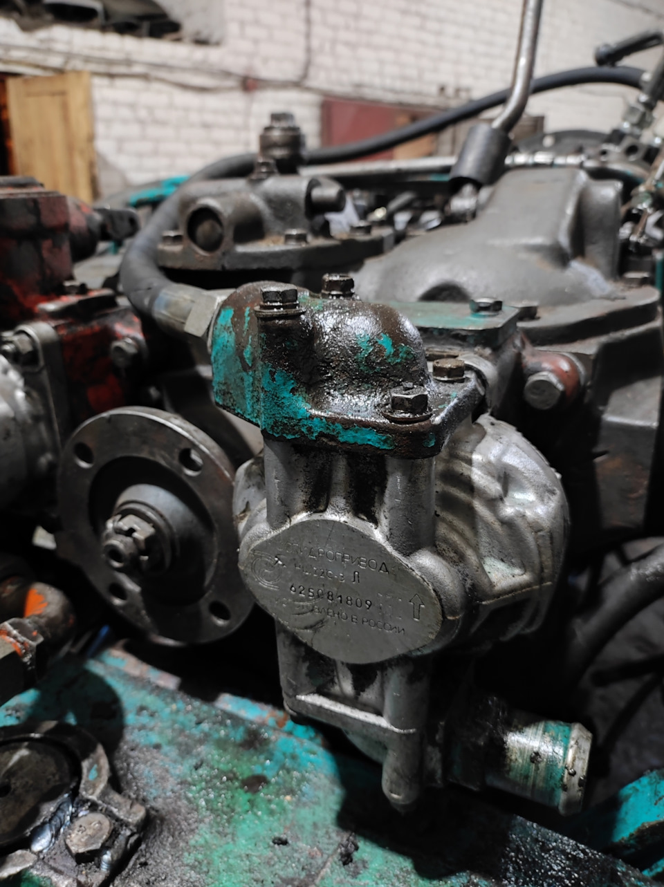 #5 Установка дозатора на Т-150К «Crocodile» — ХТЗ Т-150К, 9,9 л, 1986 ...