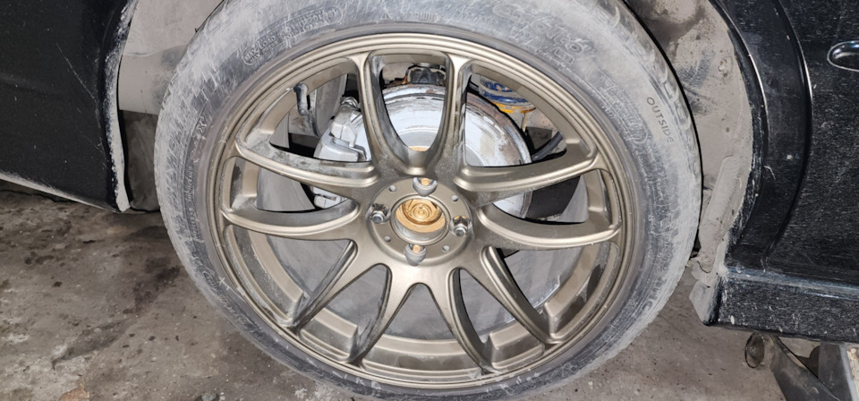 Задние дисковые тормоза ч.2 — Honda Civic (7G), 1,7 л, 2002 года ...
