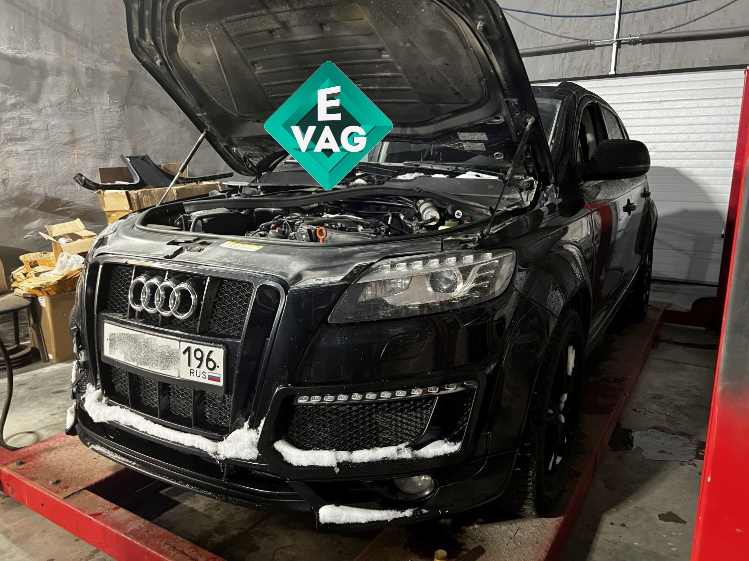 🚀 Чип-тюнинг двигателя CRCA и АКПП AISIN AL1000 на AUDI Q7 4L 3.0 TDI ...