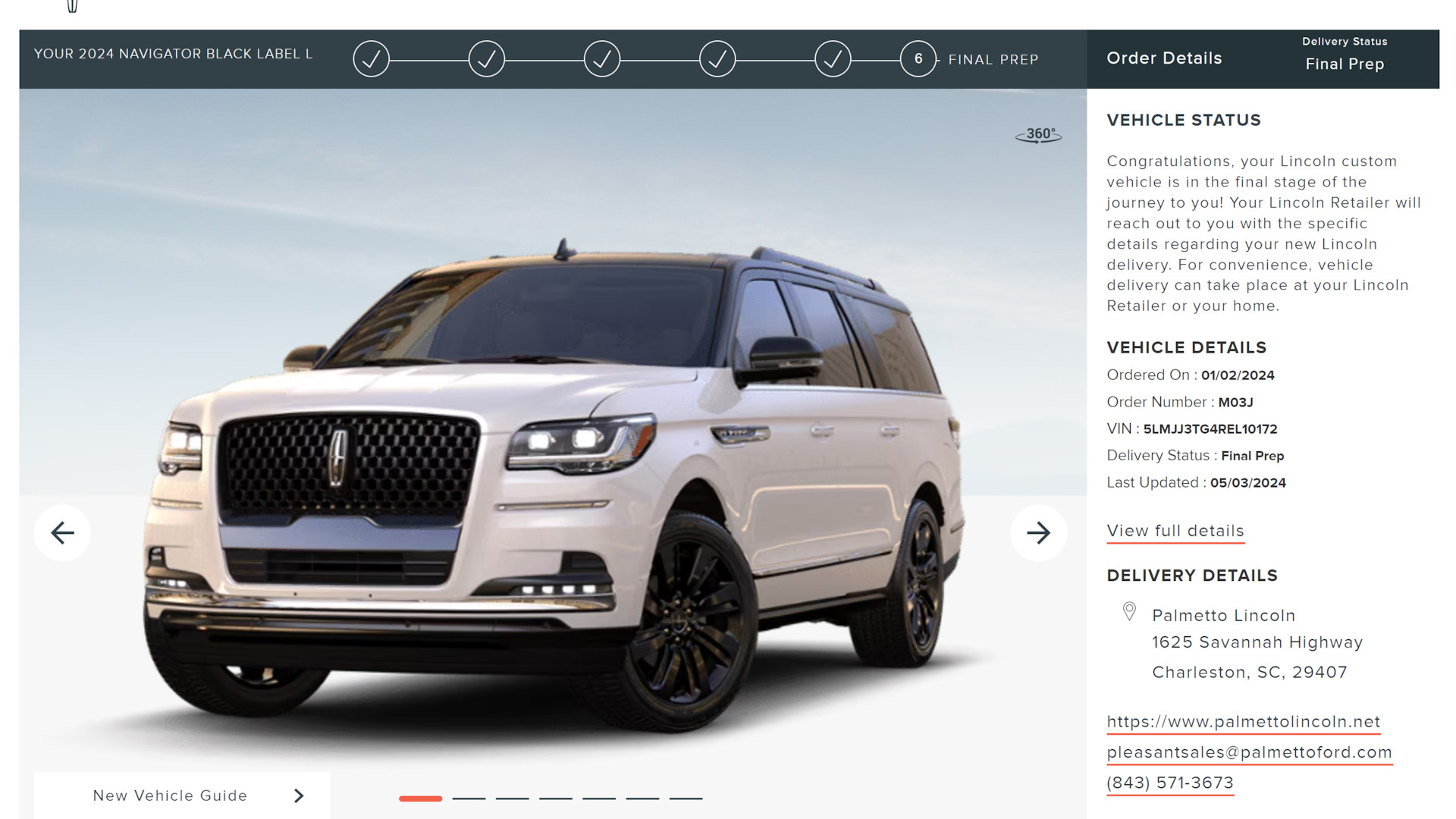 Lincoln Navigator (4G) 3.5 бензиновый 2024 | L Black на DRIVE2