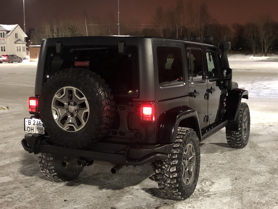 Задний бампер AEV — Jeep Wrangler (JK), 3,6 л, 2014 года | тюнинг | DRIVE2