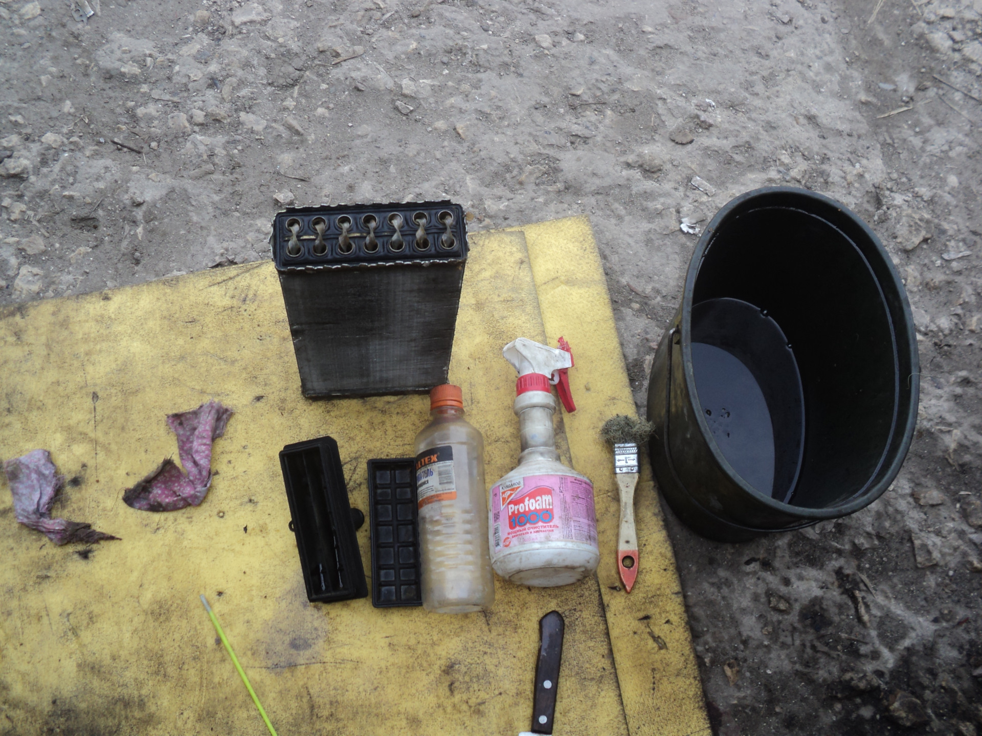 Восстановление радиатора печки на Фелиции — Skoda Felicia, 1,3 л, 1998 ...