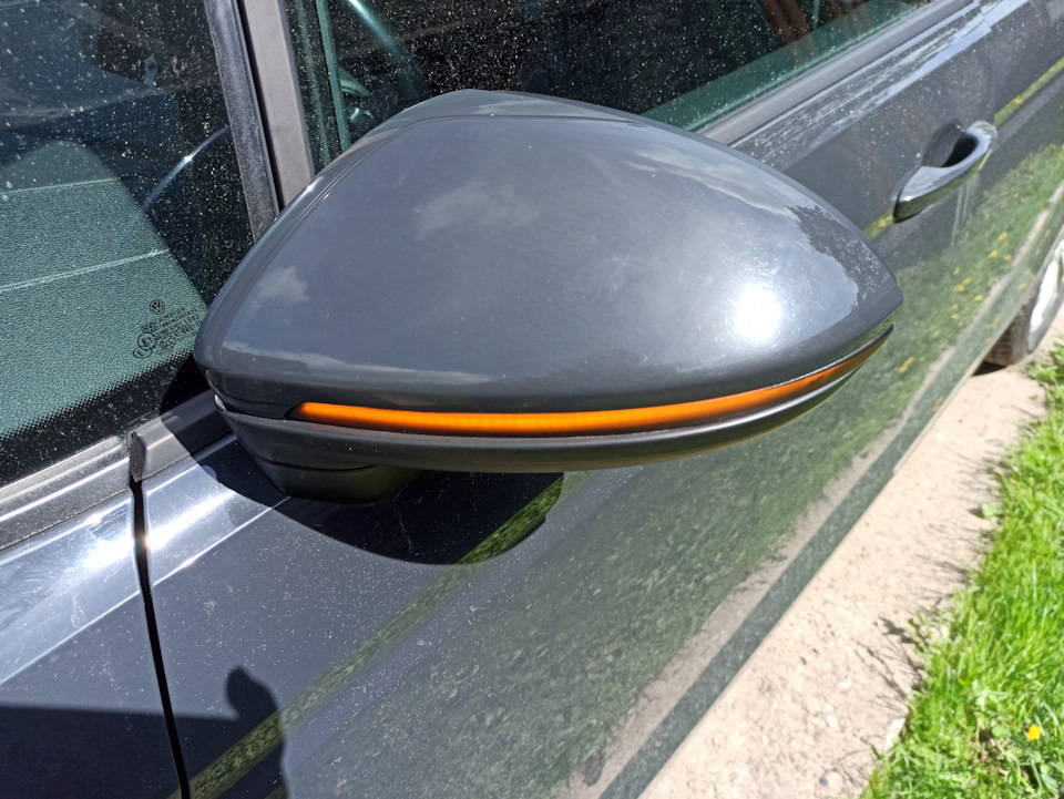 [5] Замена повторителя указателя поворота в боковом зеркале на LED ...