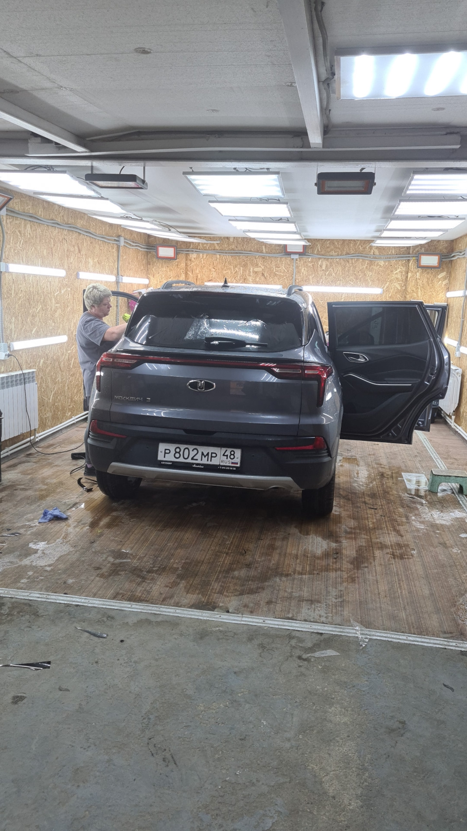 Тонировка — Москвич 3, 1,5 л, 2023 года | аксессуары | DRIVE2