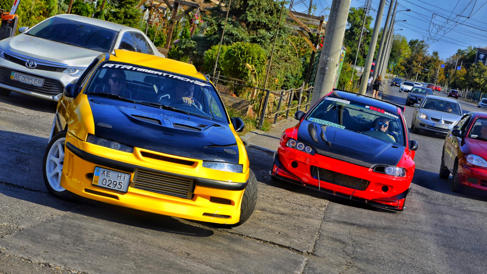 Opel Calibra Yellow Evo