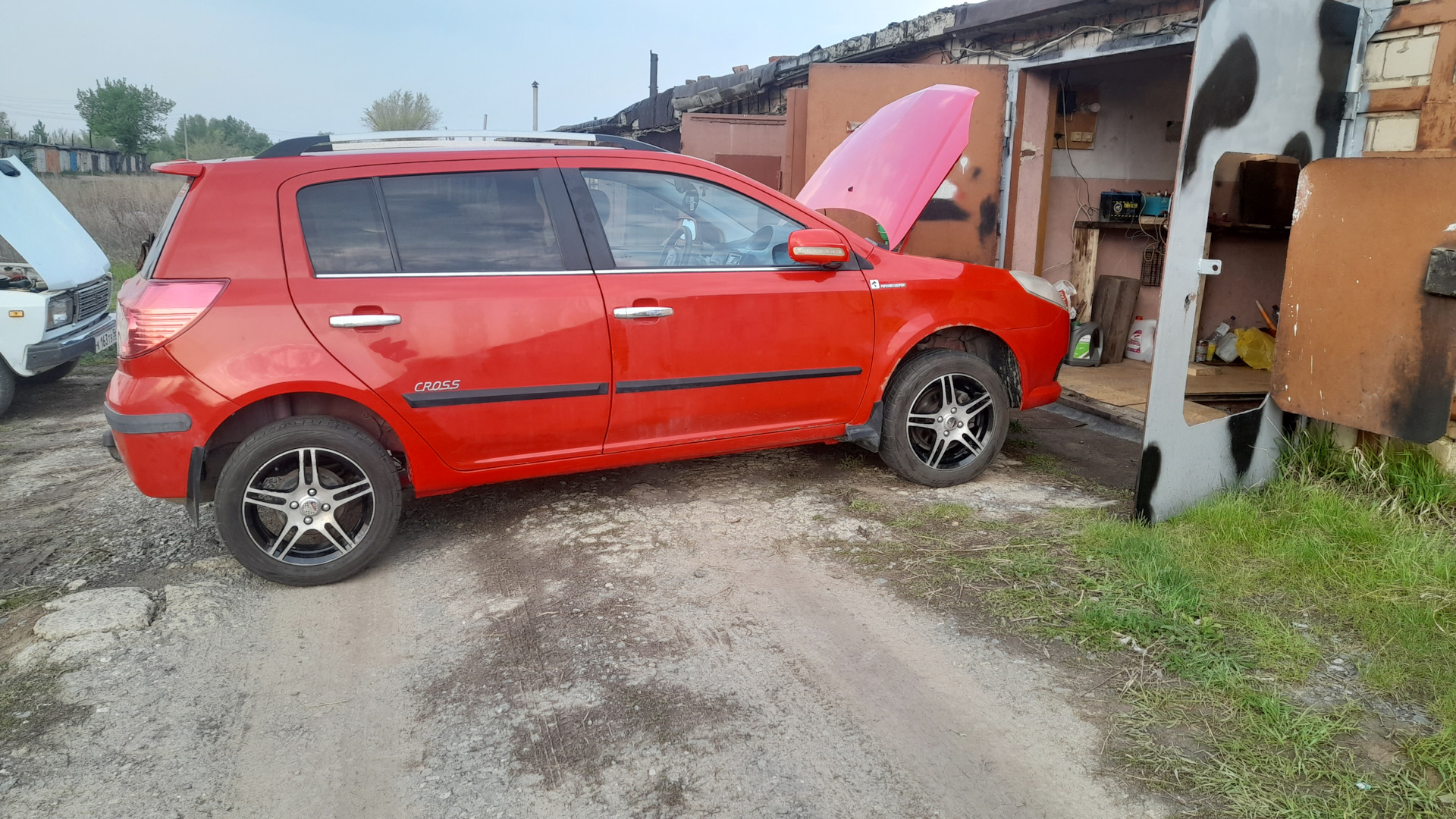 Возращения авто домой после кузовного ремонта — Geely MK Cross, 1,5 л ...
