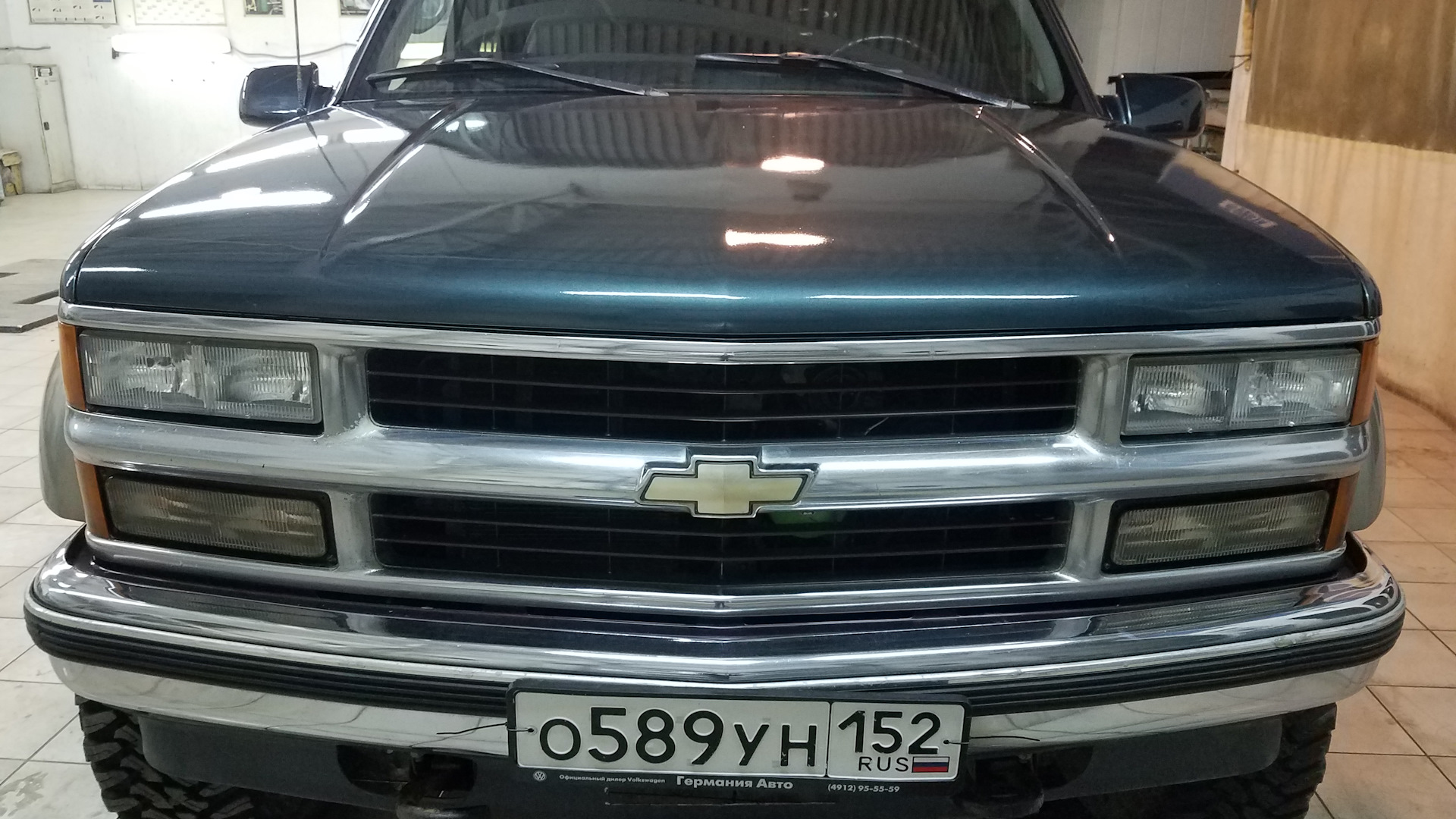 Chevrolet Tahoe (GMT400) 5.7 бензиновый 1997 | на DRIVE2