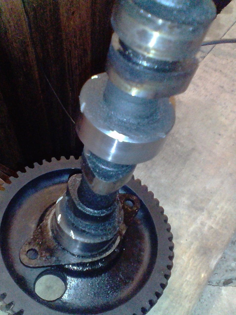 замена вкладышей распредвала — ГАЗ 24, 2,5 л, 1984 года | своими руками ...