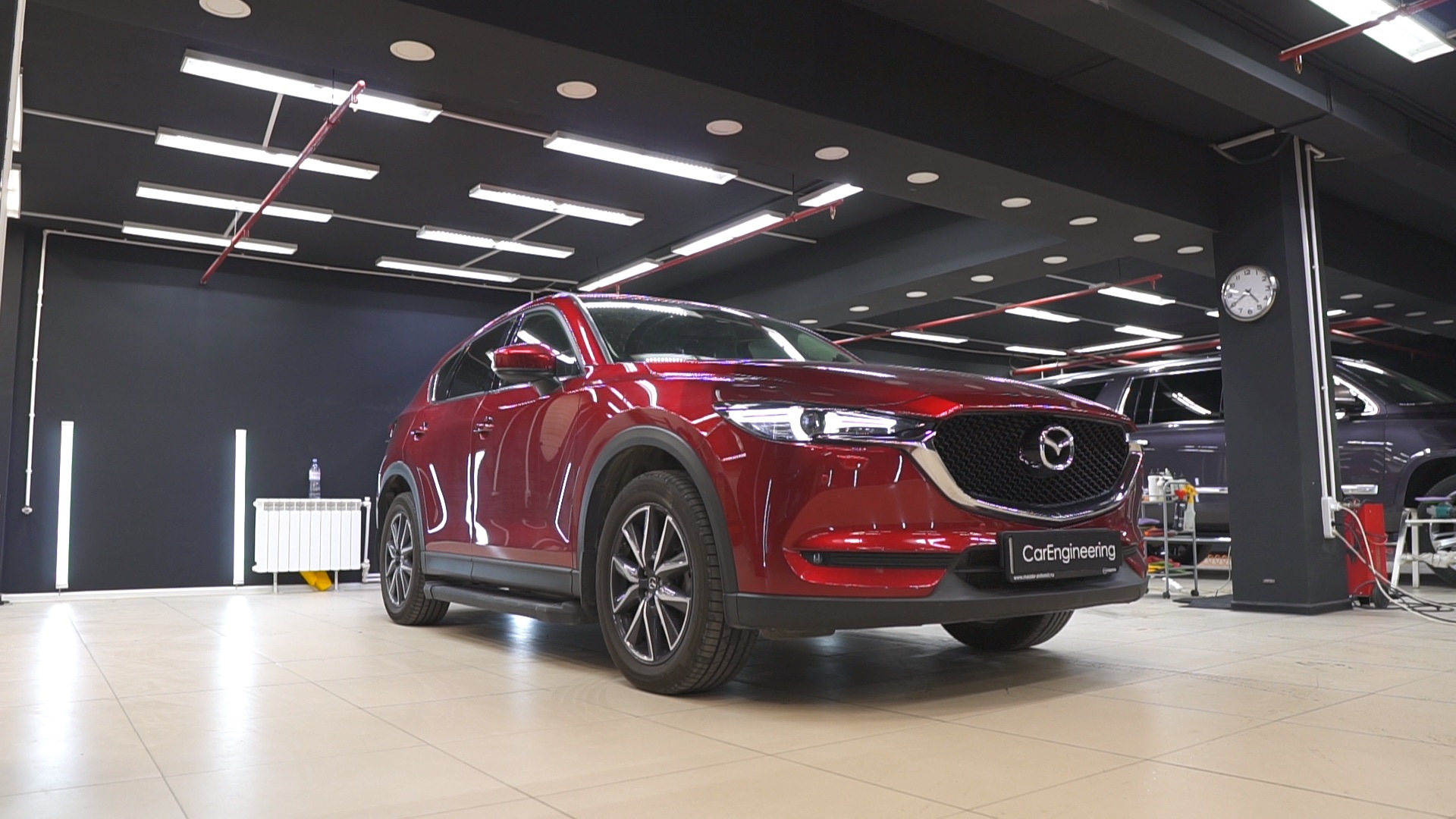 Кар инжиниринг. Реклама Mazda CX-5 Северное сияние.