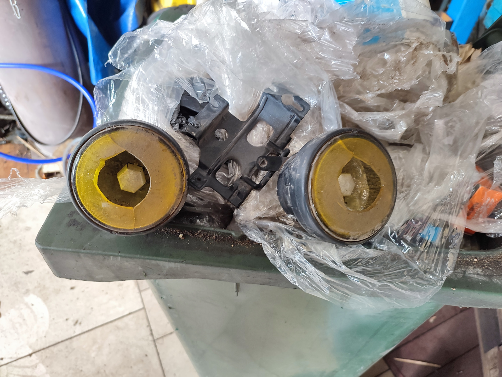 ОЕМ Туманки — Honda Civic Coupe (6G), 2 л., 1997 года | запчасти | DRIVE2