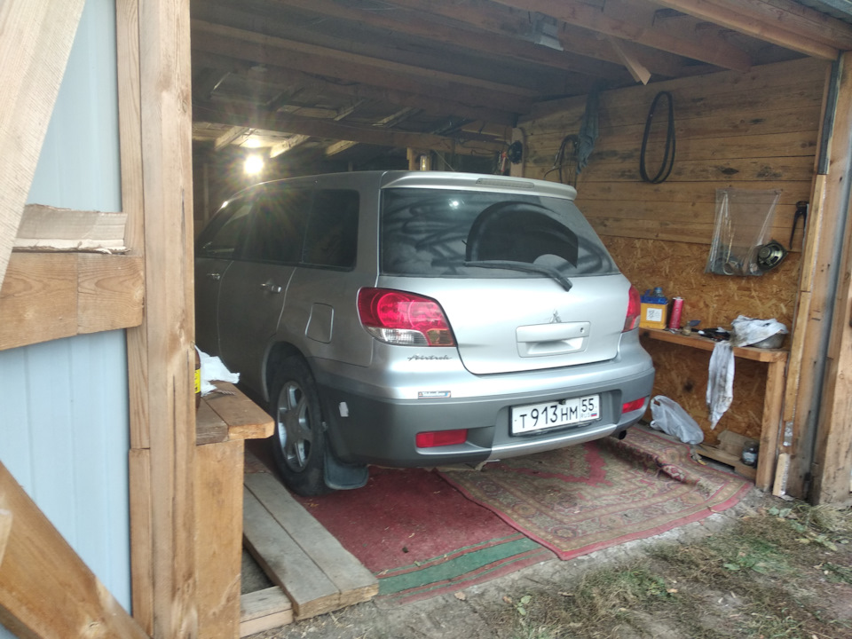 Замена заднего бампера или летнее происшествие ! — Mitsubishi Airtrek ...