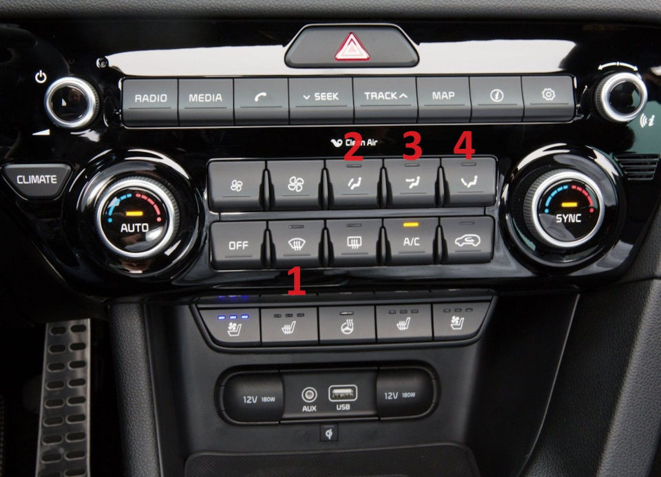 Запотевание лобового стекла — KIA Sportage (4G), 2,4 л, 2019 года ...