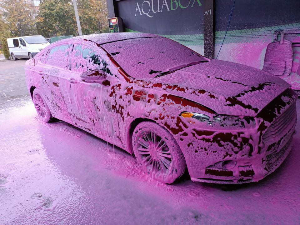 Мийка після покупки — Ford Fusion (2G), 2 л, 2013 года мойка DRIVE2