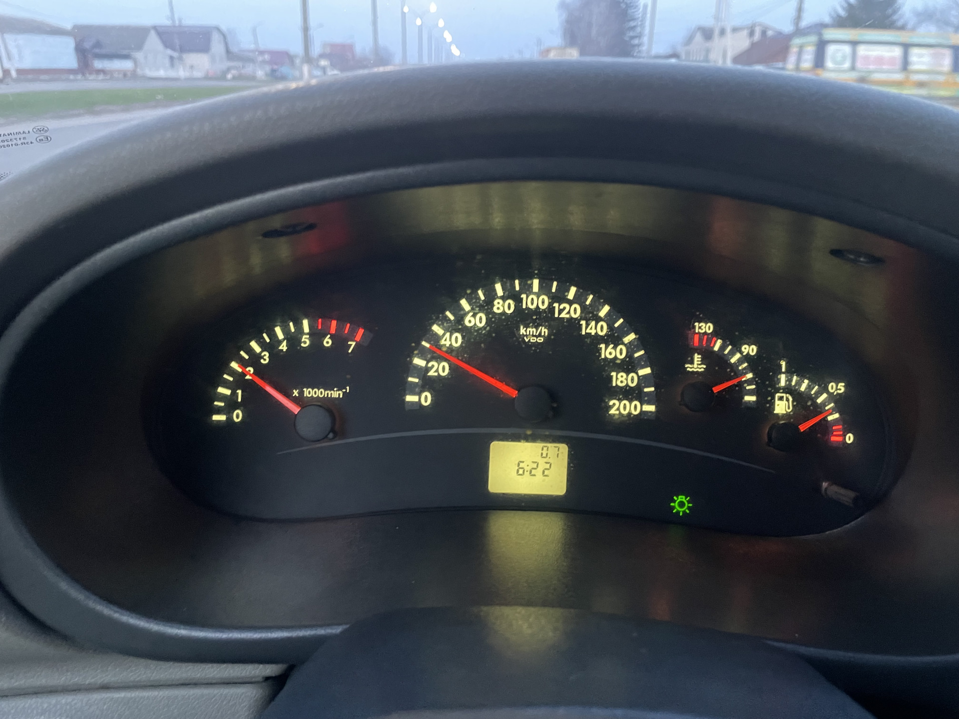 Подсветка щитка приборов в сток — Lada Калина седан, 1,6 л, 2008 года ...