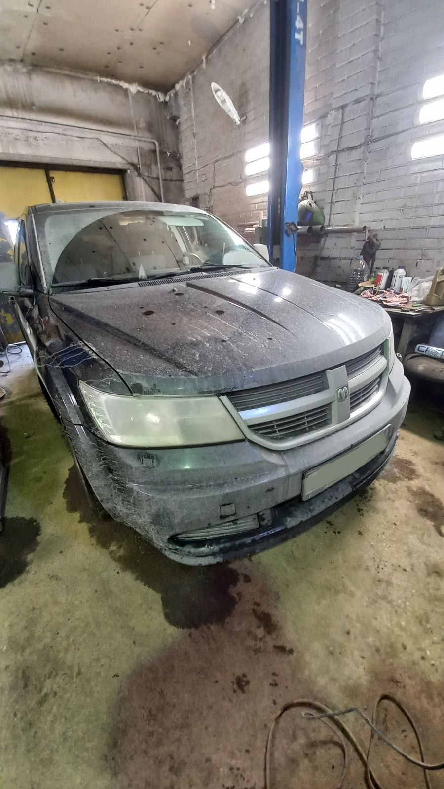 Замена гофры на автомобиле Dodge Journey 2008 года, г. Рязань. — ЗападАвто  на DRIVE2