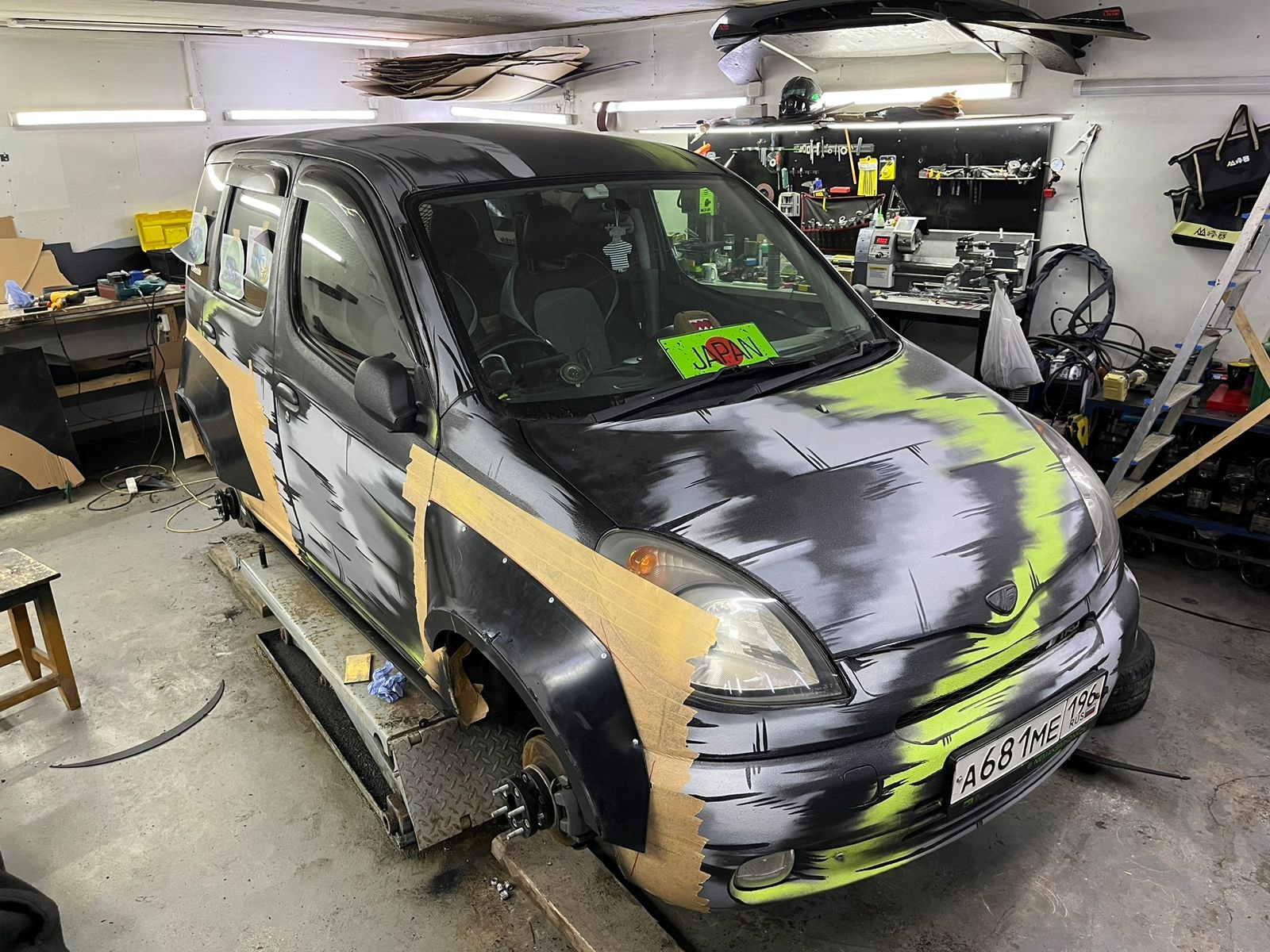 Wide Body — фотоотчет №3 — Toyota Funcargo, 1,5 л, 2001 года | кузовной ...