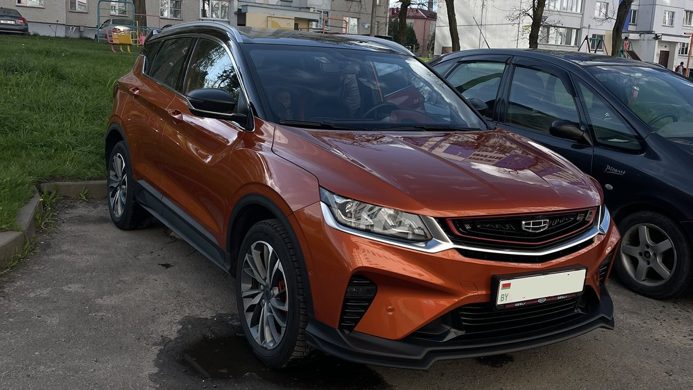 Geely Coolray 1.5 бензиновый 2021 | Orange Mood на DRIVE2