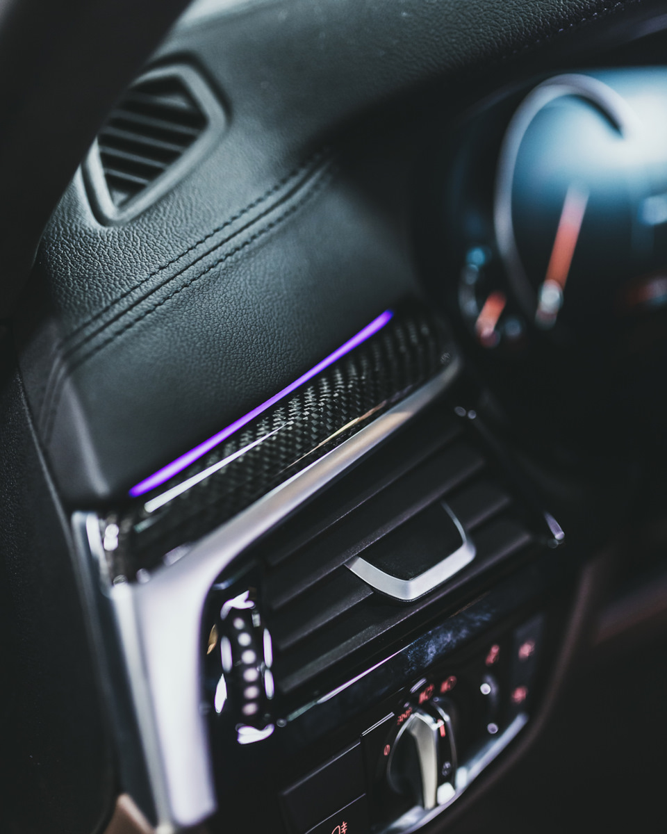 Карбоновые накладки салона BMW 5 G30 — Grand Design на DRIVE2