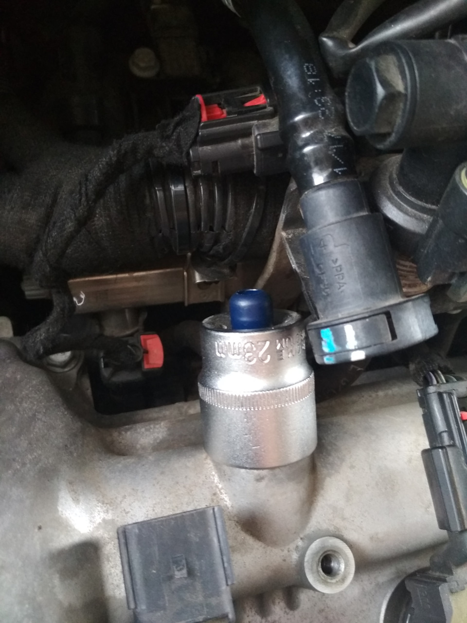 Клапан картерных газов — Chevrolet Cobalt (2G), 1,5 л, 2017 года ...