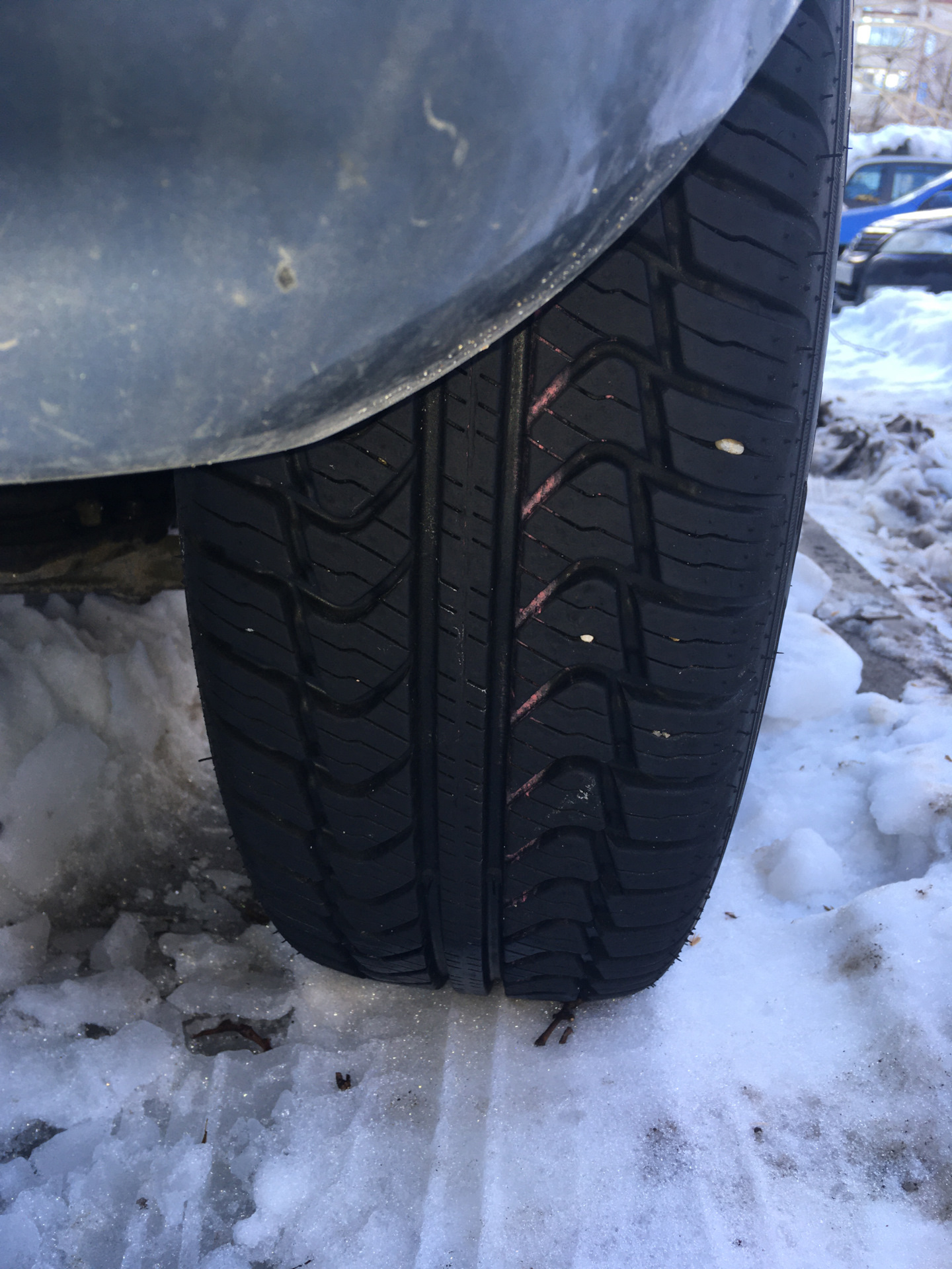 Новая резина Кама 365 — Chevrolet Niva, 1,8 л, 2006 года | шины | DRIVE2