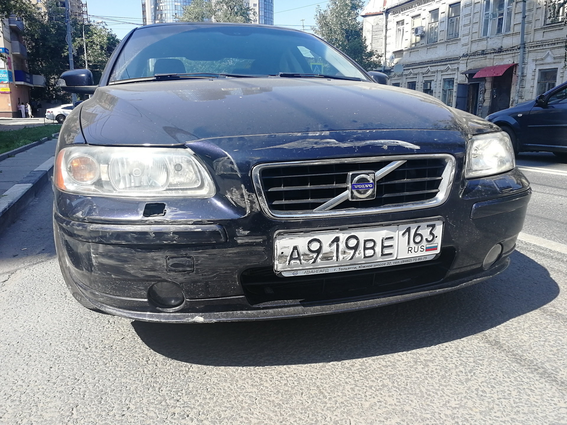 Первое ДТП за 10 лет — Volvo S60 (1G), 2,4 л, 2008 года | ДТП | DRIVE2