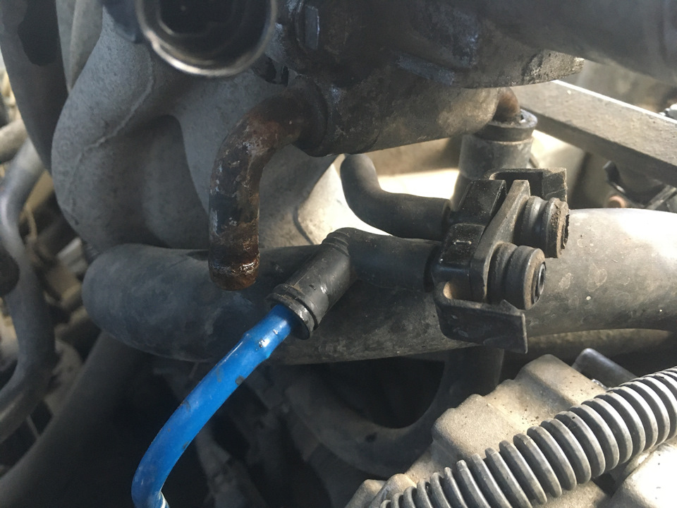 Чистка дроссельной заслонки — Daewoo Lanos, 1,5 л, 2007 года | плановое ...