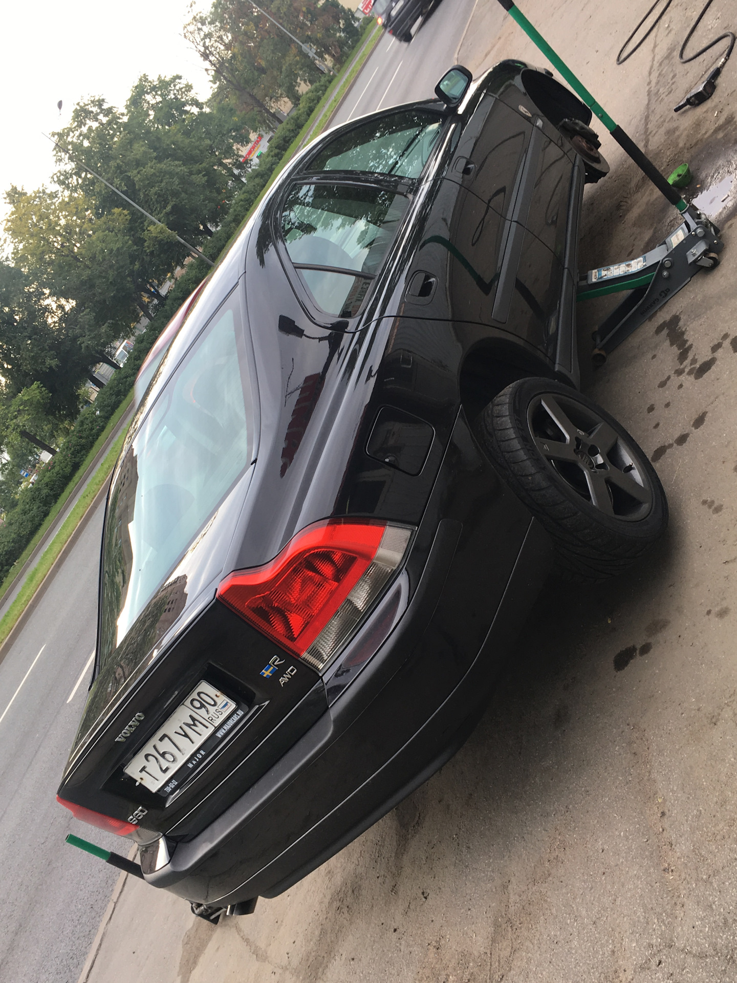 Прокатка/правка колесных дисков — Volvo S60 R, 2,5 л, 2004 года ...