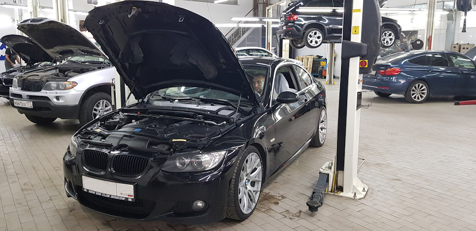 Плановое ТО (Масло Двс) Установка нулевика — BMW 3 series Coupe (E92 ...