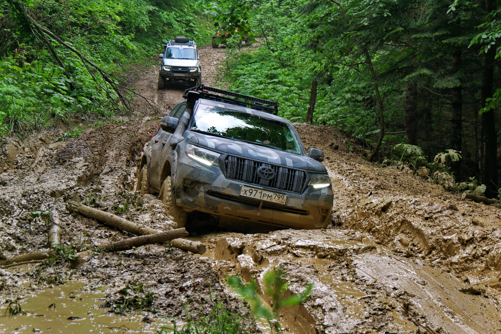 Jeep по бездорожью