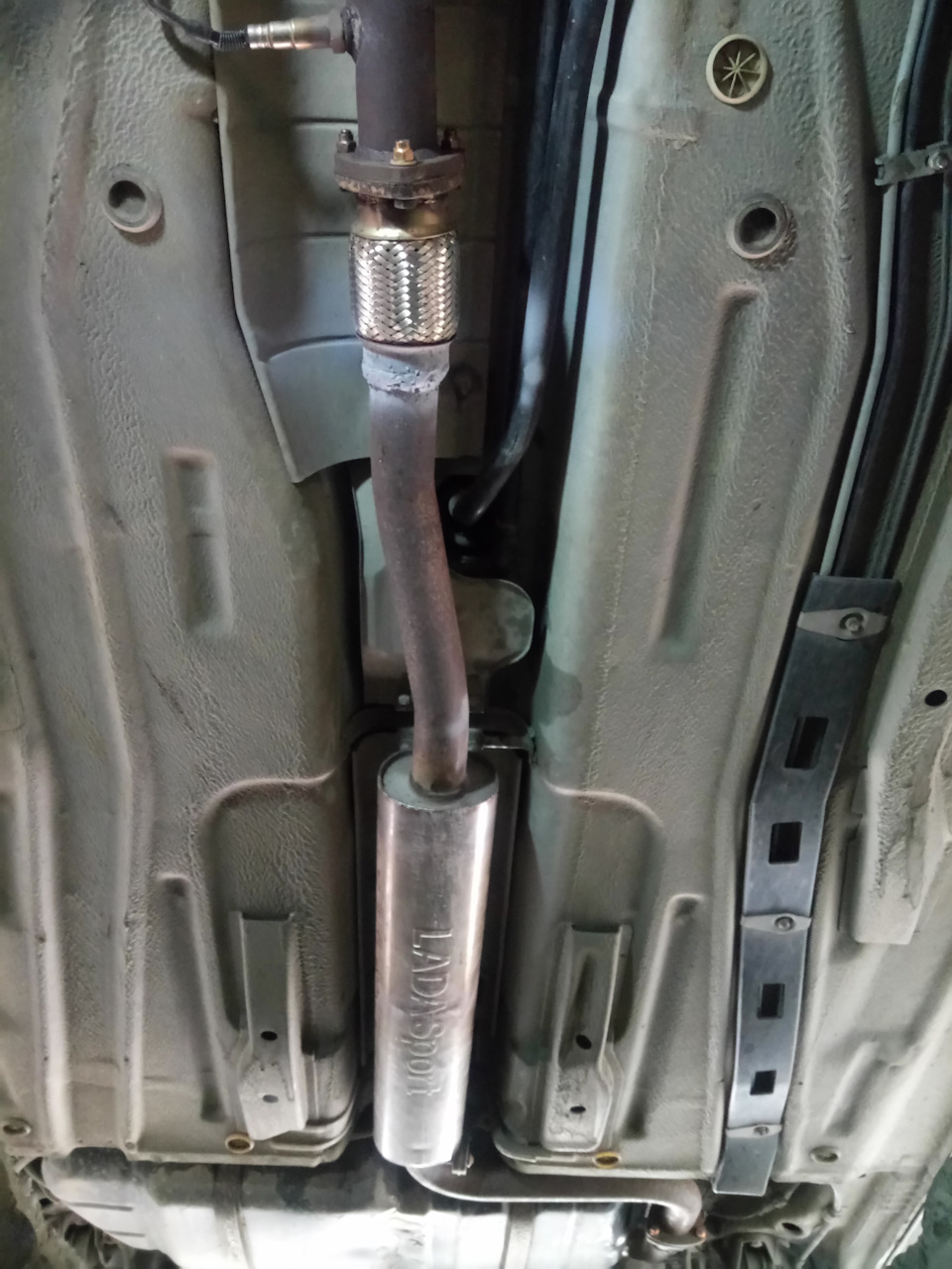 Паук 4-2-1. Выхлоп с гранты спорт. — LADA Приора седан, 1,6 л., 2013 ...