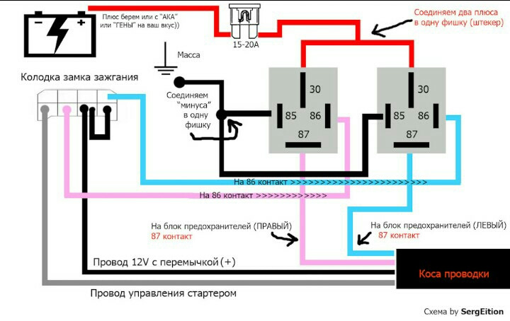 Замок зажигания ГАЗ-3110, 3302, 2217 (8 контактов) ЛОГО-Д